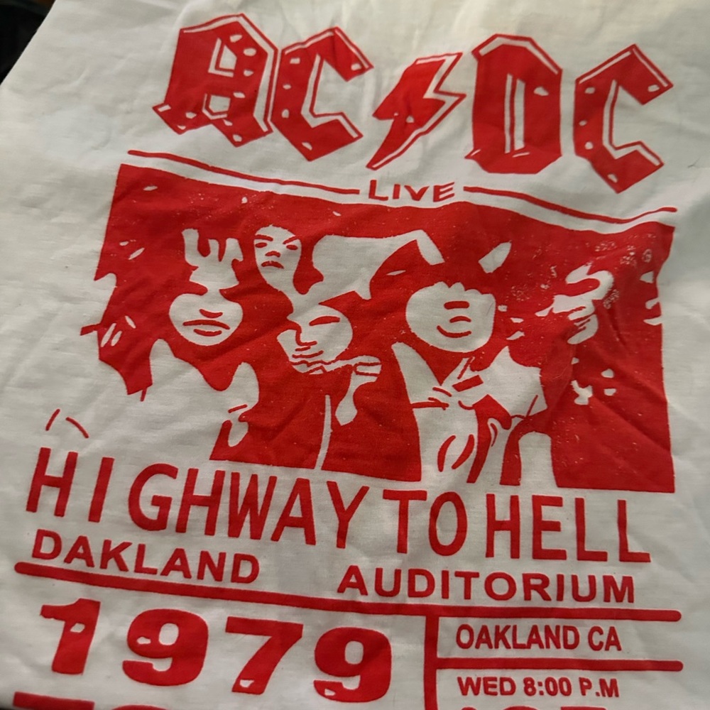 AC/DC graphic tee